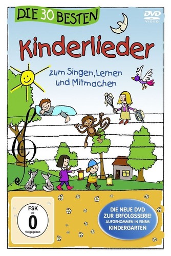 Die besten kinderlieder - kinderlieder, dvd
