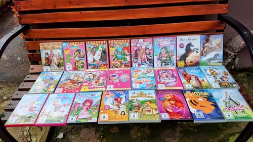 Kinder dvds cds - konvolut,