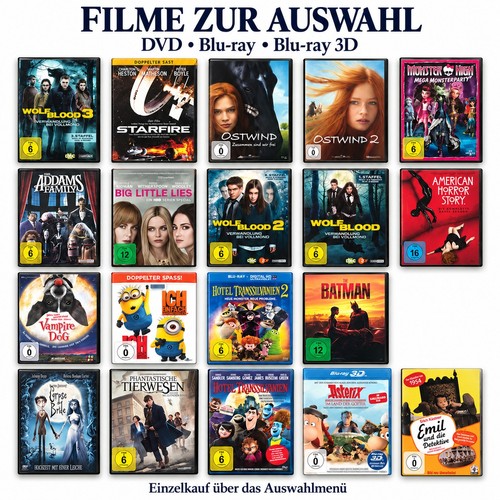 Dvd blu ray - 3d, &